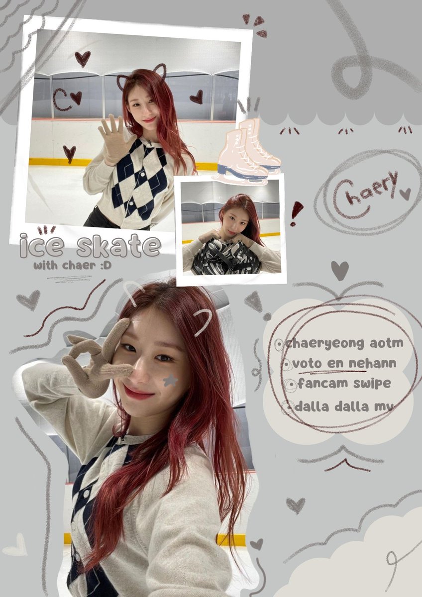 allforchaer's tweet photo. — ice skate ⛸️

• dinámica para aumentar los números y el brand reputation! pueden realizarlo cuando quieran :3 https://t.co/Dbqs0CwzD7