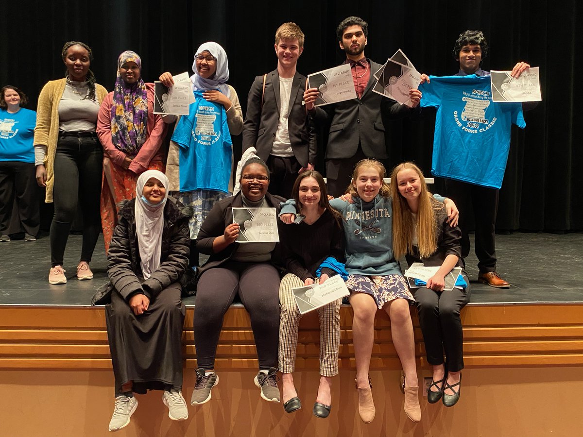 WFHS_Speech's tweet photo. Great job, Team! 3 students walked away with state qualified events. Omkar in Radio and Impromptu. Nyssa in Prose. #speechgeek #wfhsspeech https://t.co/UflSoaB2KS