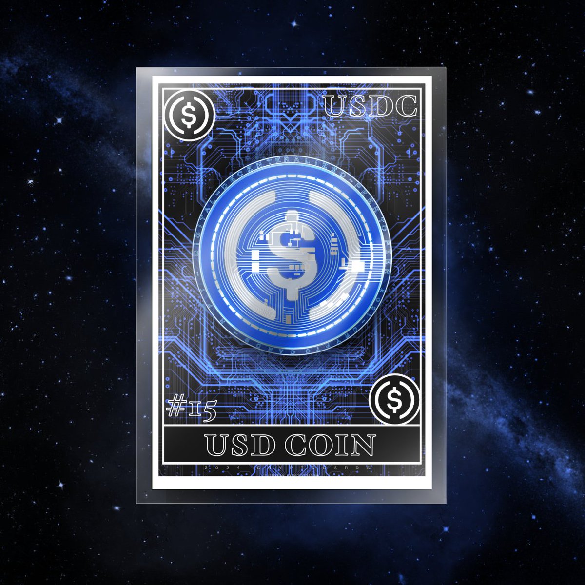 CryptoCards_'s tweet photo. ✅Sold on @AirNFTs
🔵#USDC non holo Cryptocard #01 
Only 1 USD Coin NFT card remains.. 👀
🙏Thank you to our #NFTcollector 

#NFTcollection #NFTcollectibles #NFTart #NFTcommunity #NFTs #NFTcollector #AirNFTs #Crypto https://t.co/cJadztwHhv