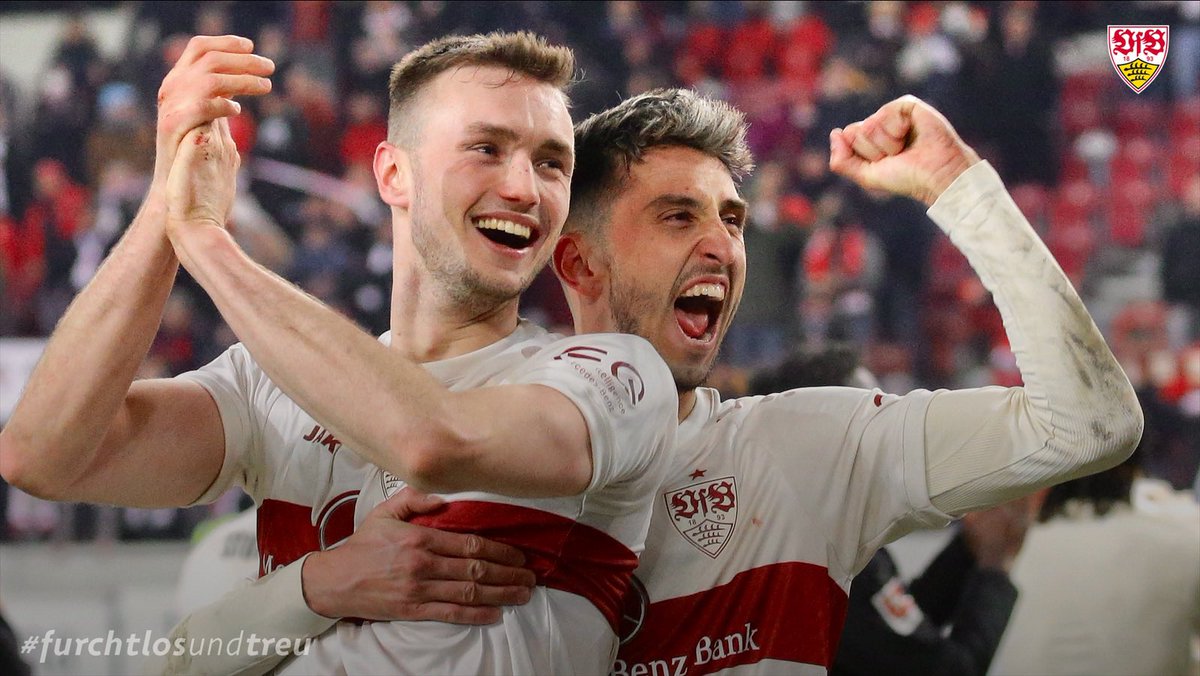 VfB's tweet photo. Gute Nacht, liebe VfBler! 🤍❤️
💪💪💪

#VfB | #VfBBMG 3:2 https://t.co/KHlHtJhFIF