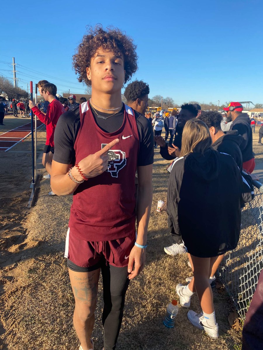 This guy had an awesome evening at the Bulldog Relays. #1 Triple jump in the nation, top 10 Long jump in the nation and new PRs in the 100m and 200m. <a href="/Gchamp2303/">Gavin champ</a>