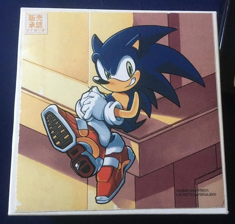 SoaHCity's tweet image. Sonic Adventure 2 rare officially licensed figure featuring unique art. #SonicTheHedgehog