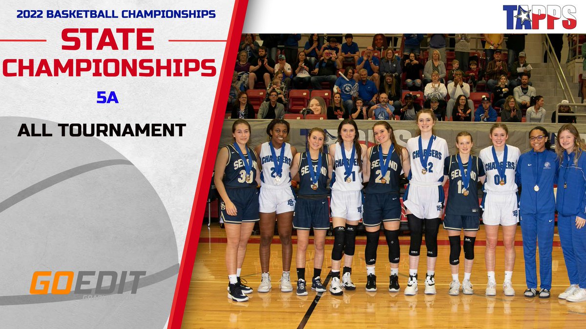 Congratulations to the #TAPPSbasketball 5A Girls All Tournament Team!