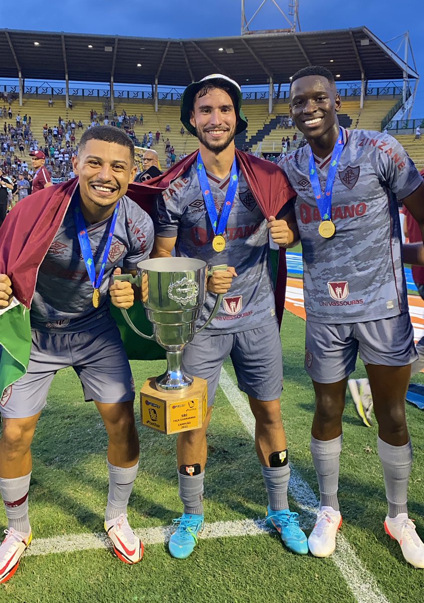 futtmais's tweet photo. A base do Fluminense é braba.

Grandes talentos que tem dado resultado em campo e podem render quantias milionárias ao Tricolor. A base vem forte! https://t.co/f06j1AmMbW
