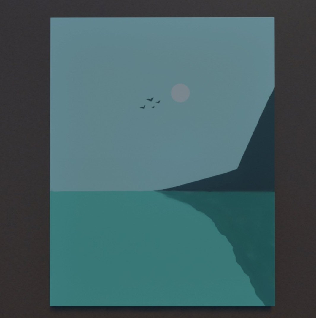 Hey dreamers I took little break from my community jam project an did a simple little painting 🙂 #MadeInDreams #PS5Share <a href="/mediamolecule/">Media Molecule</a>