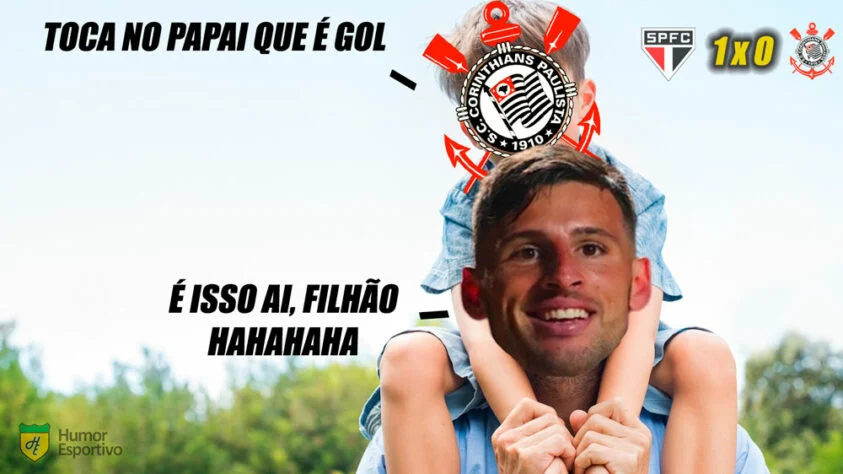 Memes da derrota do São Paulo para o Corinthians