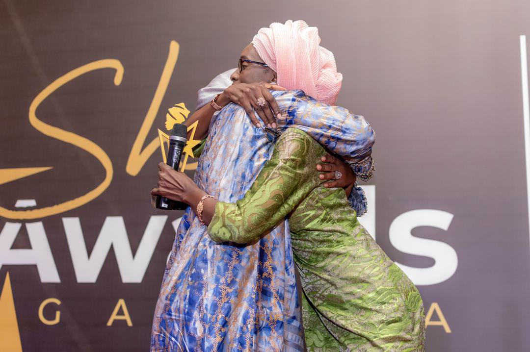 SheAwardsGambia's tweet photo. Women-led Organization of The Year Award  goes to @theANEKED 

Presented by Neneh M.C.
Cham, Legal Practitioner 

#SheAwards220
#IWD2022 https://t.co/ZpDT2hOz03