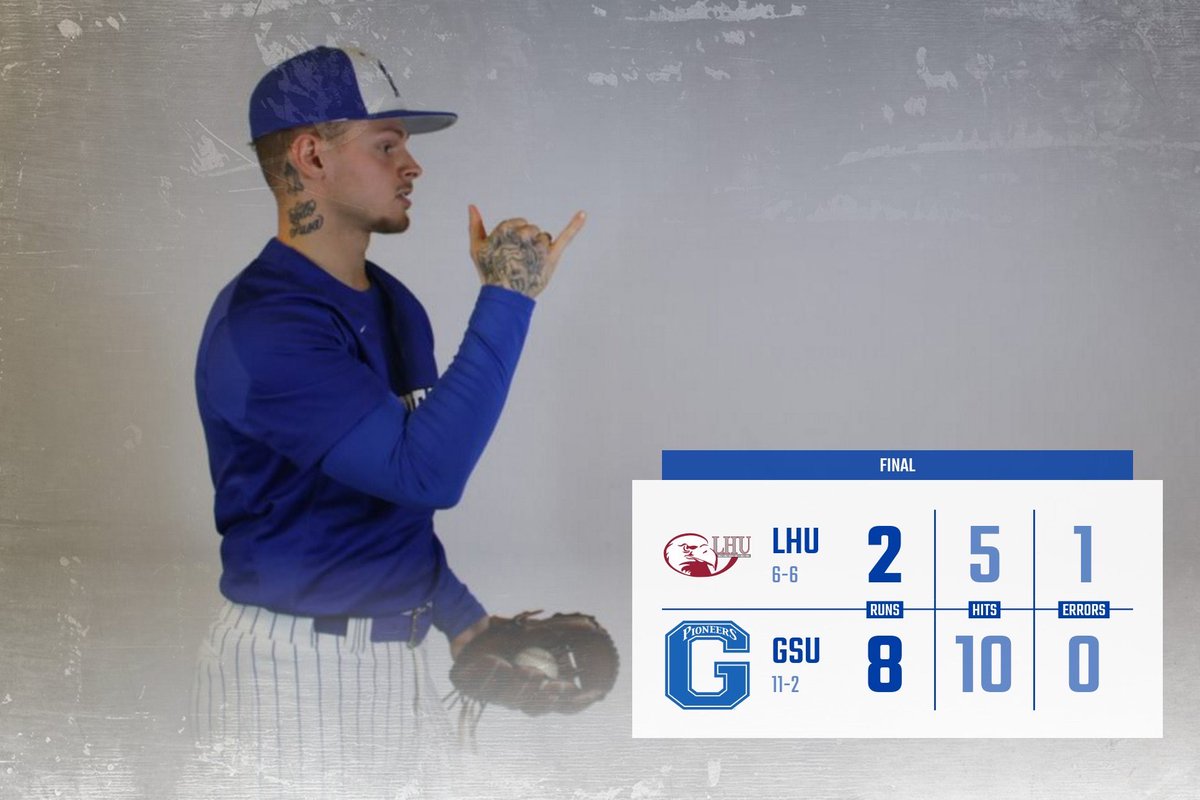 Pioneers pick up convincing 8-2 win over Lock Haven in Game 2!

Darius Barton went 2-3 with a HR and 3 RBIs!