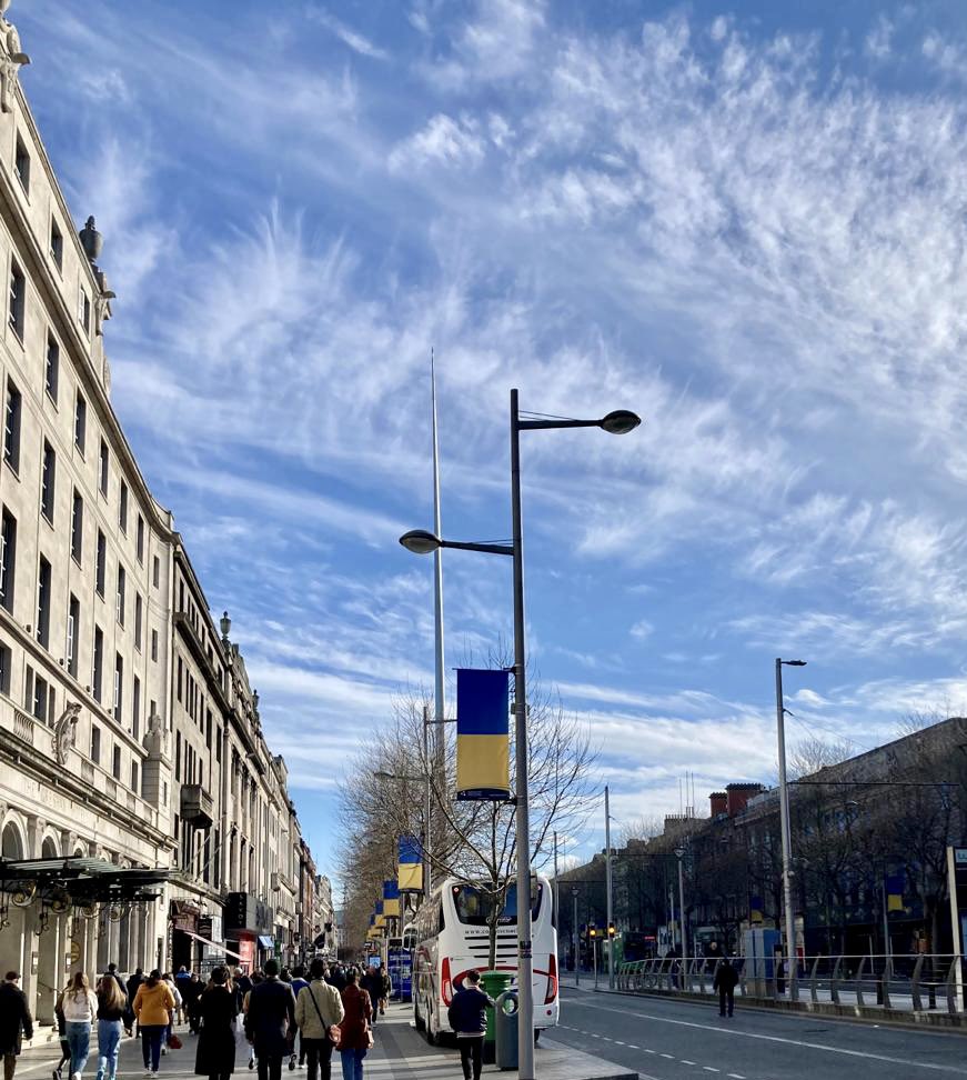 MariaCanEmb's tweet image. Proud to see support for #Ukraine in #Dublin today 🙏🏻❤️‍🩹
