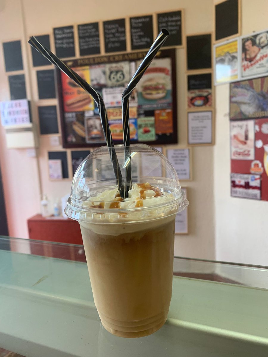 Tonyspizzas's tweet photo. Available again on Tuesday is My Italian Iced Coffee made with Machu Picchu Beans for £1.99 choose from Chocolate or Caramel Syrup to Finish 👌 https://t.co/6auzZIVrZ1
