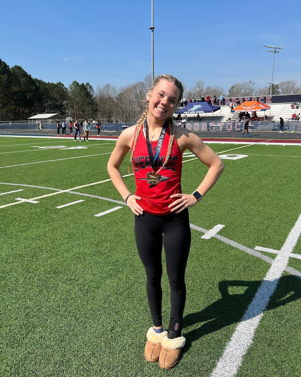 taraparks66's tweet photo. 1st place at Woodstock Wolverine Invitational for pole vault!!! @CHSWarriorTrack @CherokeeAD https://t.co/iqJMnZacMj