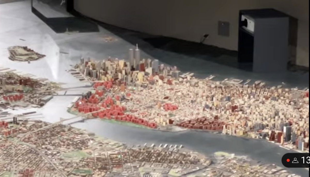 micheytx's tweet photo. My screenshots are from ⁦@Dutchmazz⁩ livestream. #ThePanorama #QueensMuseum #FlushingMeadowsPark #Queens #NewYorkCity https://t.co/1hhzHptcDt 🤍💙🤍💙 https://t.co/P5mea0skUU
