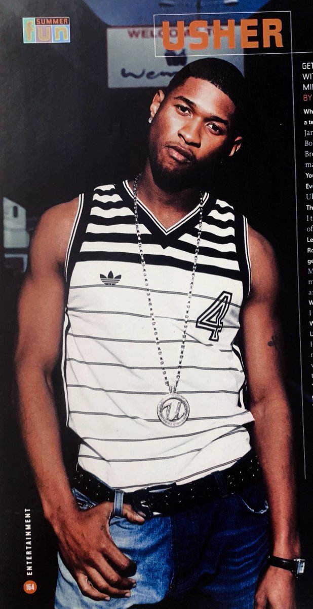 comfortusher's tweet photo. vintage Usher scan by yours truly 💋 https://t.co/E6tgDRYf81