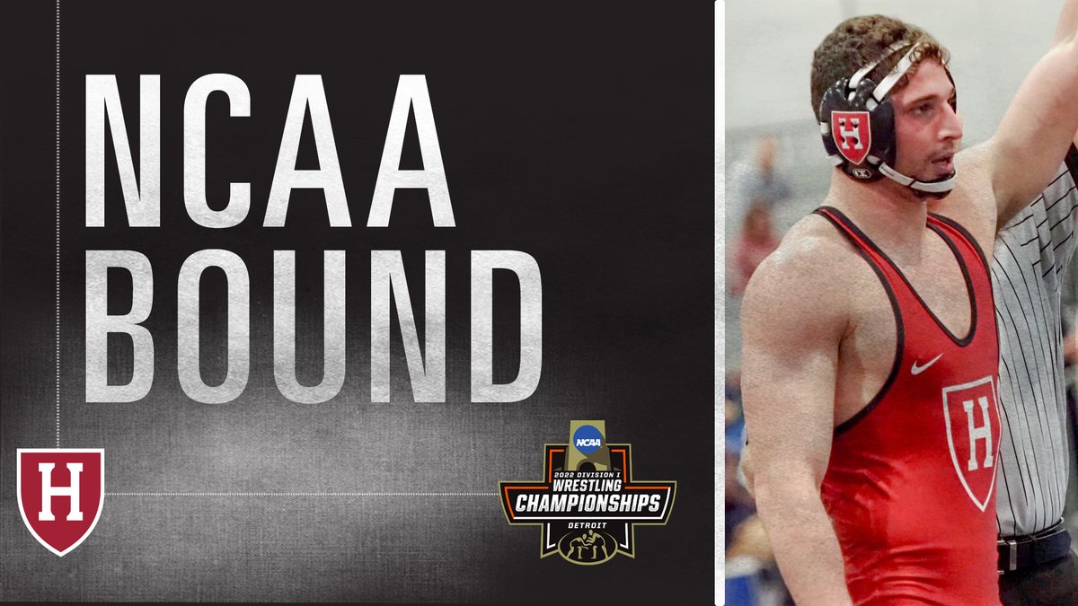 HarvardWrestlin's tweet photo. 🎟 PUNCHED!

With his victory in the quarterfinals, Philip Conigliaro has secured his spot in the @NCAAWrestling Championships!

#GoCrimson #OneCrimson #NCAAWrestling https://t.co/fOqu0X66C0