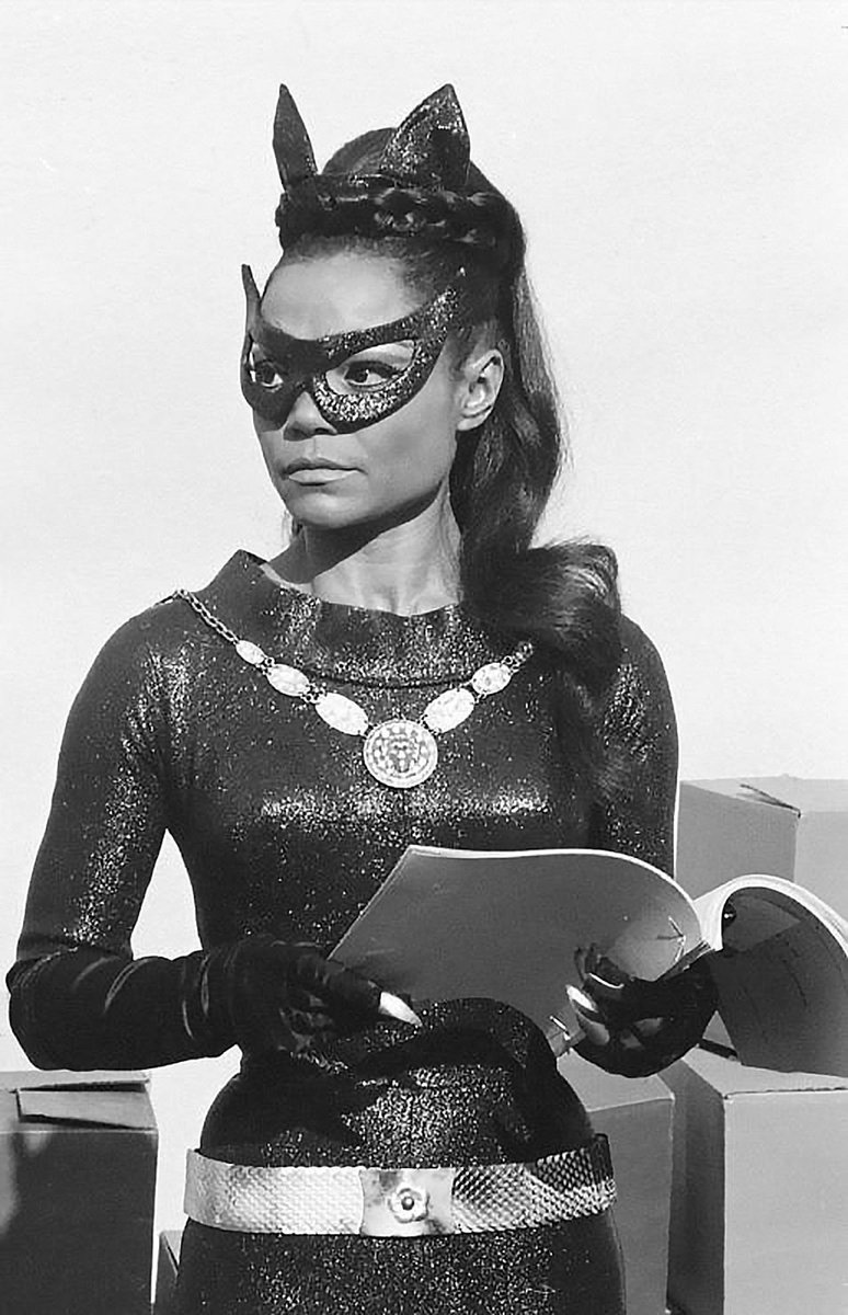 ZaneTheGenie's tweet photo. @getFANDOM We will NOT be disrespecting the QUEEN Eartha Kitt with this oversight, especially after shorty from Gotham made the list.

After all the injustice Kitt went through even not being able to be romantic with a white Batman on the show, we need to speak her name LOUD AND PROUD👏🏿 https://t.co/2FPV8dx7bT