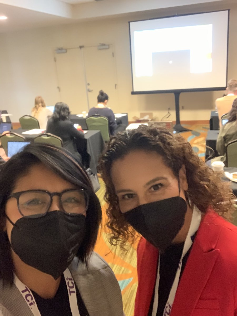 teachrogers's tweet photo. Spent the morning with @SamiaShoman sharing the beautiful ethnic studies work we do in @SMUHSD. ❤️✊🏽#ccss2022 #inlakech #ethnicstudies https://t.co/9h9VXIgBVt