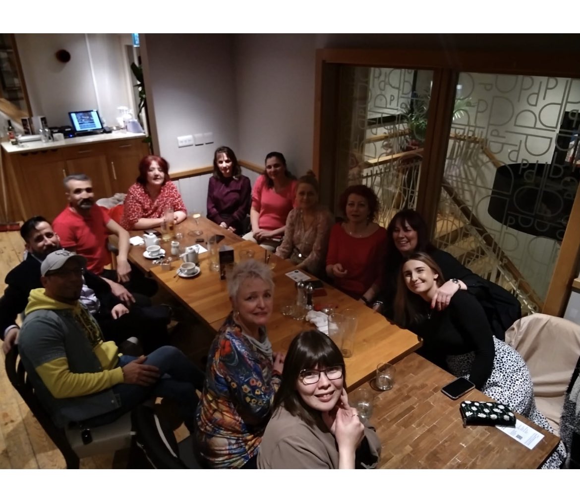 AndZips's tweet image. Very belated Xmas party for our amazing team! Refuelled and ready for Monday! 😇❤️