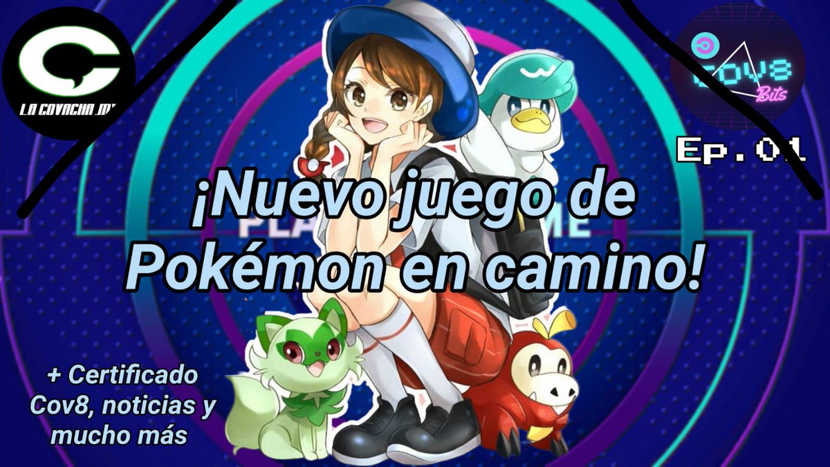 mxlacovacha's tweet photo. ¡Arrancamos #Cov8Bits, el primer programa gamer de La Covacha! Tenemos Ñoñoticias, recomendaciones, y en el tema principal hablaremos del nuevo juego de #Pokémon.

Súmate al chisme en https://t.co/F8ZS8pOeup y en https://t.co/6wHODBB9FJ. https://t.co/CR36ZZPbI0