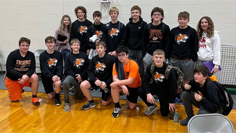 FallsCityPS's tweet photo. Norris Invite Results

1st- 2
2nd- 3
3rd- 6
4th- 1

Wins-24
Loses-17
Pins-21

Very tough tournament and these boys came to compete! Come cheer them on this Tuesday for their last home meet at 4:00pm!

#TigerWrestlingPride
🤼‍♂️🐅🤼 https://t.co/6Gqu2sXZZS