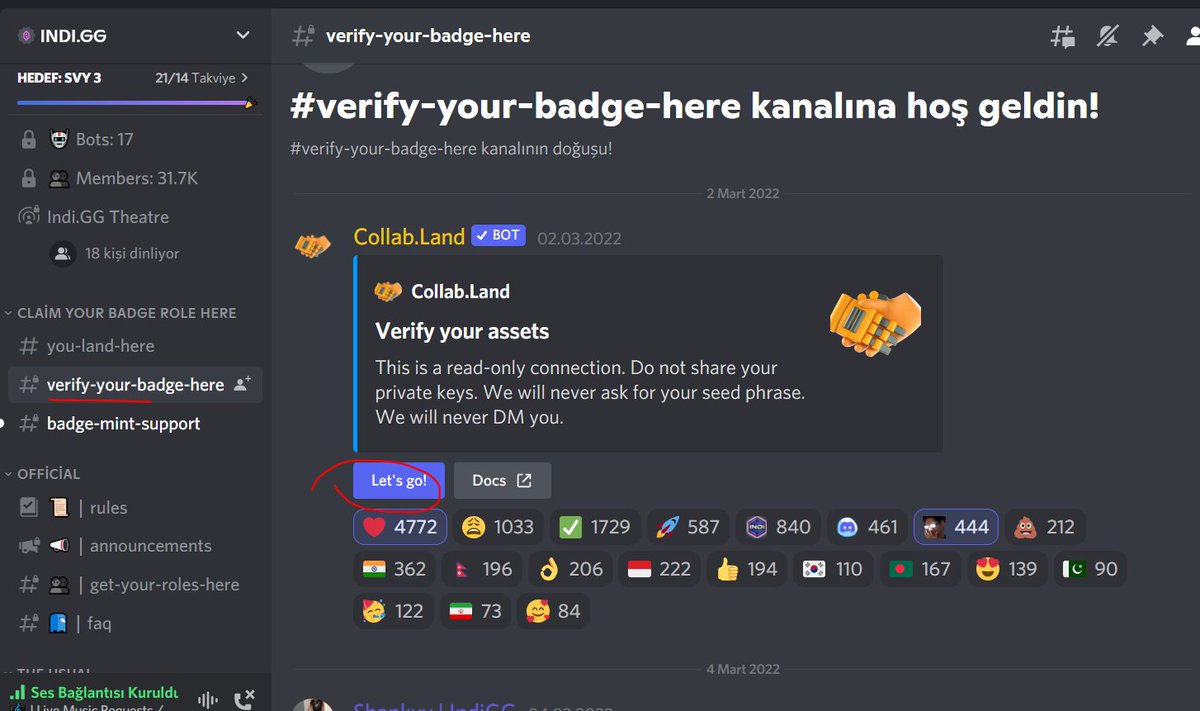 iboffline's tweet photo. 🪂 Free NFT 🪂

FTX ön satışı olan proje #IndiGG veriyor

Discord girip verify olun
https://t.co/GuL0fzLevy

# verify-your-badge kanalına girin ve cüzdanınızı discord ile eşleştirin

az kaldı.. 
RT ve ❤️yapınız ve devam ediniz..⬇️⬇️
#NFTCommunity #NFTs #NFTGiveaway https://t.co/blNDX0dQoK