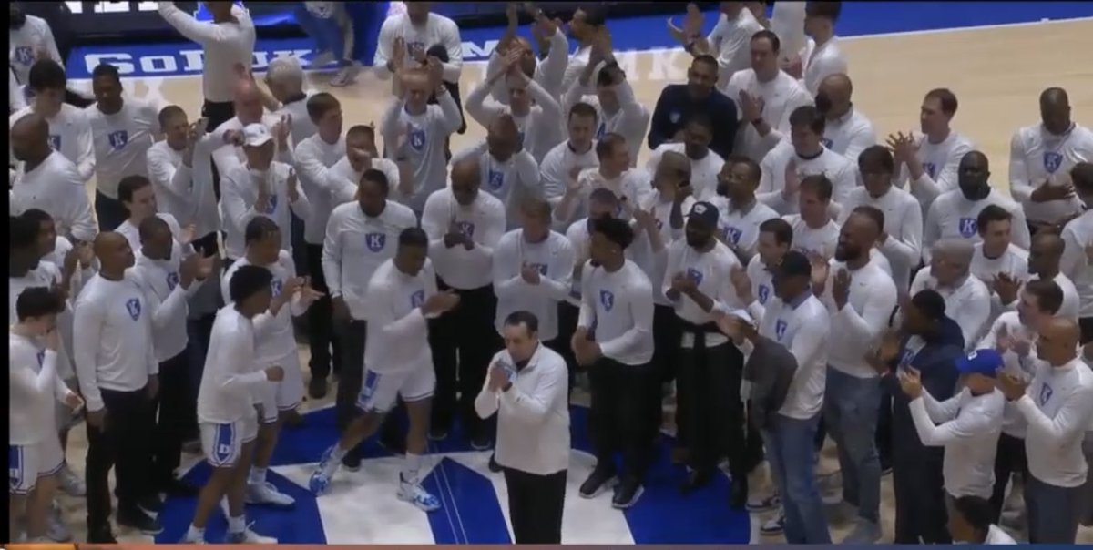 DukeNBA's tweet image. The Brotherhood. 

#CoachK