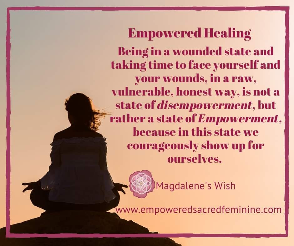 magdaleneswish's tweet photo. Take time to heal your wounds, face your fears and release the story. Contact Me to discuss how to do this. #empoweredsacredfeminine #empowerment #healingtrauma #soulcoaching #energyhealer #courageispower https://t.co/23nVl2wQXs