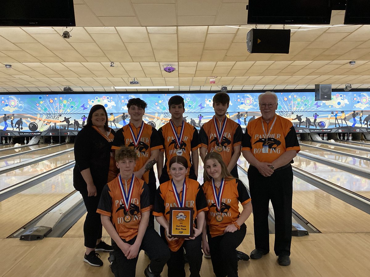 Congratulations to our bowlers who finished 2nd at the East Regional! Next Stop…. States!