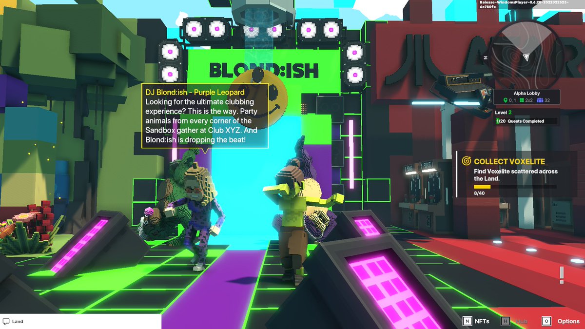 Han_Jayyyy's tweet photo. @TheSandboxGame @blond_ish I just participated in the daily #SandboxAlphaS2Contest! Day 2 - Dance with Blond:ish. Check out my screenshot below! 👇 #SandboxAlphaS2 https://t.co/EGLrd5yO8p