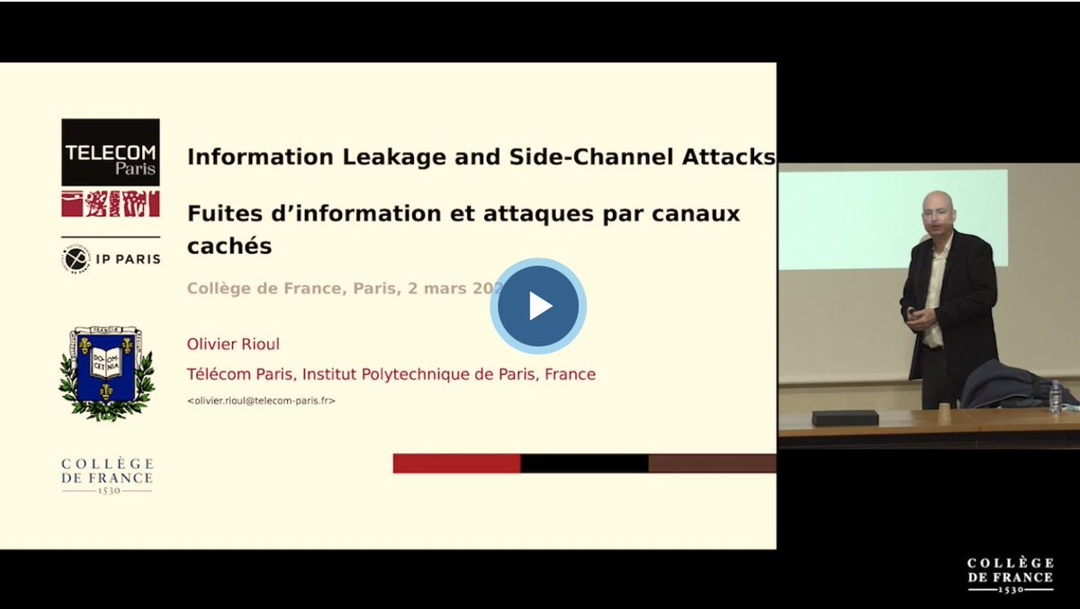 Olivier Rioul (@olivierrioul) on Twitter photo C'était mercredi.... <a href="/cdf1530/">Collège de France</a> <a href="/telecomparis/">Télécom Paris</a> <a href="/IMTFrance/">Institut Mines-Télécom (IMT)</a>
college-de-france.fr/site/stephane-… C'était mercredi.... <a href="/cdf1530/">Collège de France</a> <a href="/telecomparis/">Télécom Paris</a> <a href="/IMTFrance/">Institut Mines-Télécom (IMT)</a>
college-de-france.fr/site/stephane-…