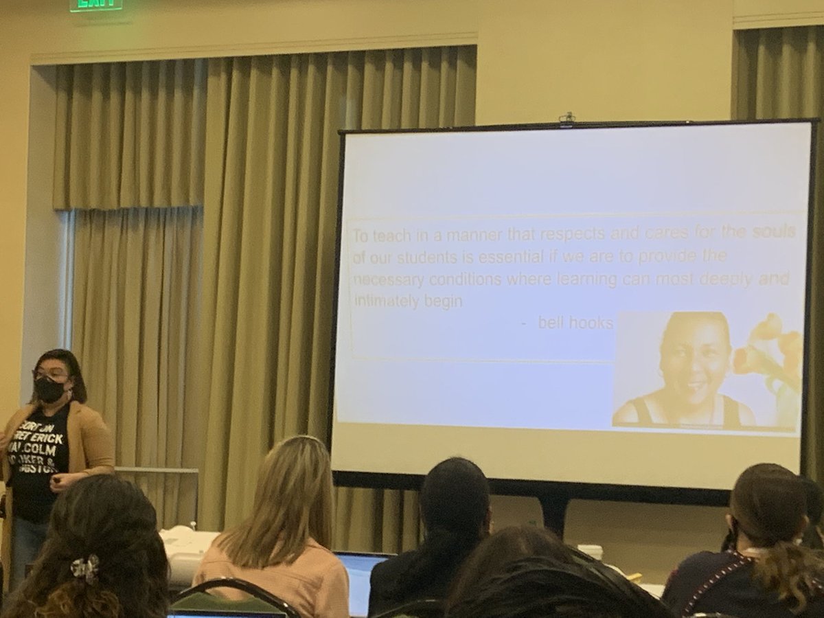 Big love and gratitude to Cindy Mata for her beautiful session on Latinx critical pedagogies in the ethnic studies classroom! @UCLAHGP #ccss2022 #ethnicstudies