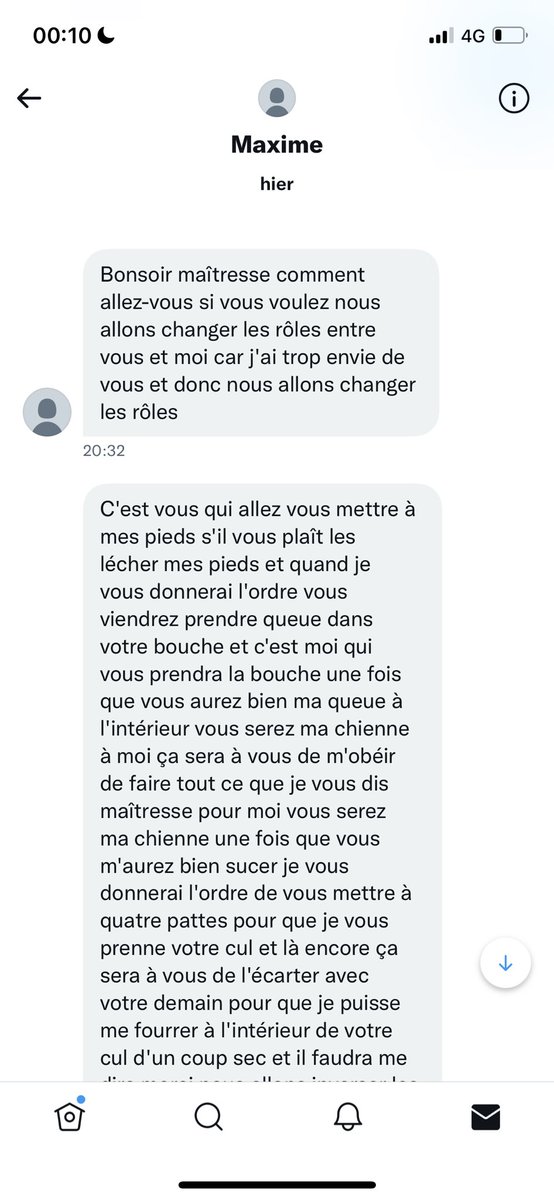 PaillettesMiss's tweet photo. Signalez ce taré !!! 😡
=> @Maxime68054803 

3 screen pris au hasard parmi tant d’autres.. 

#abloquer #soumis #moneyslave https://t.co/r2JIY05yoD