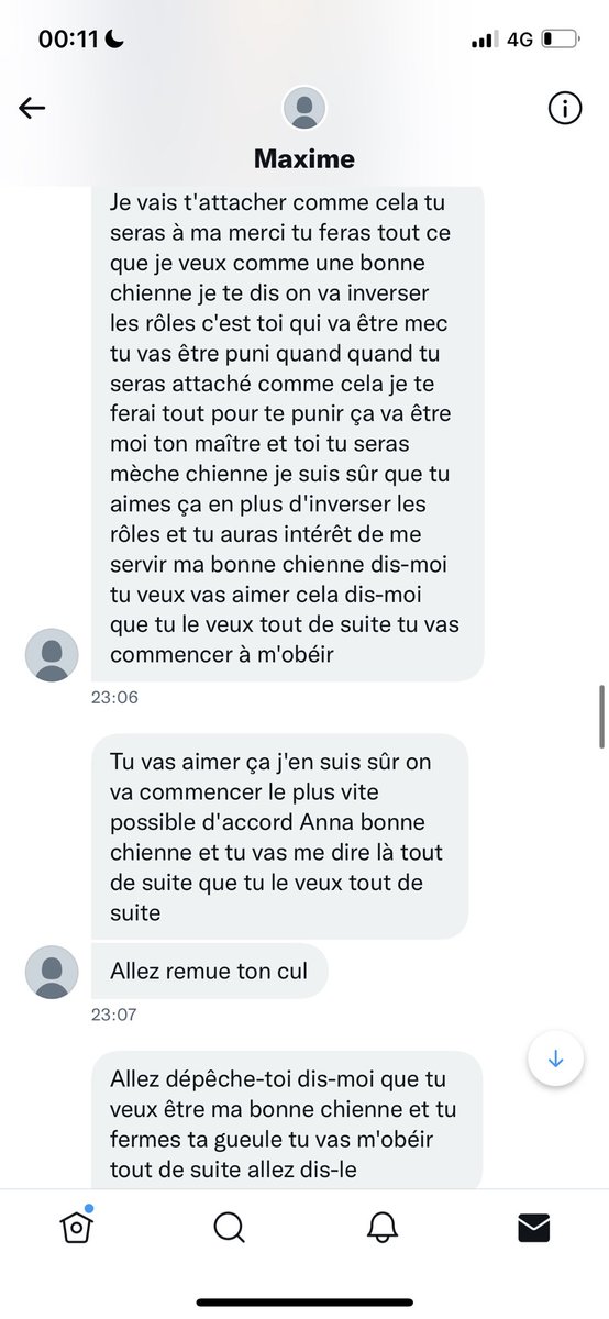 PaillettesMiss's tweet photo. Signalez ce taré !!! 😡
=> @Maxime68054803 

3 screen pris au hasard parmi tant d’autres.. 

#abloquer #soumis #moneyslave https://t.co/r2JIY05yoD