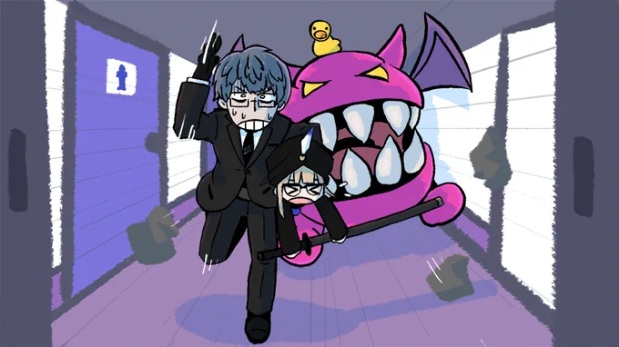 だれもいないビルでヤバイ魔獣に追われるっていうからこういう話かな?とか想像してたらウミガメのスープとか鬼ごっことかはじまって困惑してるっていうエピソード。 