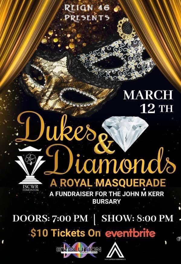 Annual Dukes & Diamonds event in 1 week! Win prizes from the diamond wall and raise money for the John M Kerr Memorial Bursary! eventbrite.ca/e/267122288957