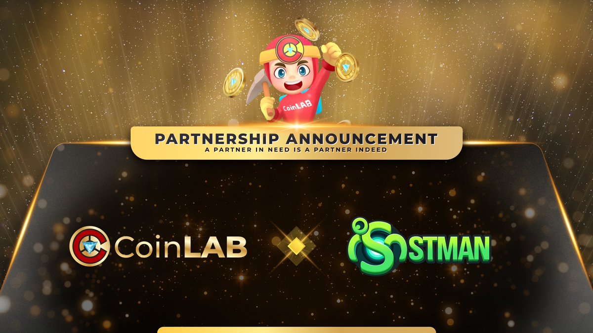 daisy_binance's tweet photo. 🎆NEW PARTNERSHIP ANNOUNCEMENT🎆

We are happy to announce #CoinLAB has partnered with @Stickman_STMAN - An NFT Game inspired by Stickman and PlayerUnknown's Battlegrounds.

🤝Together, we're gonna connect both communities and make a booming #GameFi this year

#CoinLAB #P2E https://t.co/GgCc8qlEr8