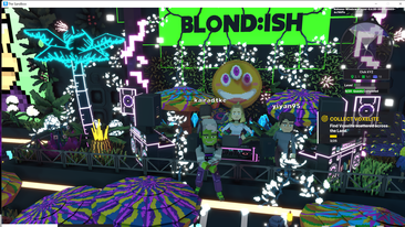 monster431965's tweet photo. @TheSandboxGame @blond_ish I just participated in the daily #SandboxAlphaS2Contest for a chance to earn up to 1,000 $SAND! Day 2 - Dance with Blond:ish. Check out my screenshot below! 👇 #SandboxAlphaS2 https://t.co/MRATpP1YmC