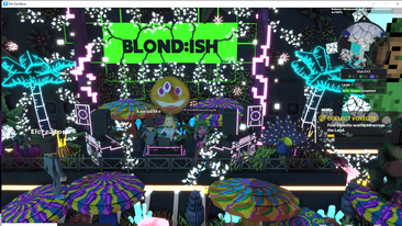 infinity45838's tweet photo. @TheSandboxGame @blond_ish I just participated in the daily #SandboxAlphaS2Contest for a chance to earn up to 1,000 $SAND! Day 2 - Dance with Blond:ish. Check out my screenshot below! 👇 #SandboxAlphaS2 https://t.co/gR1GYNyN9p