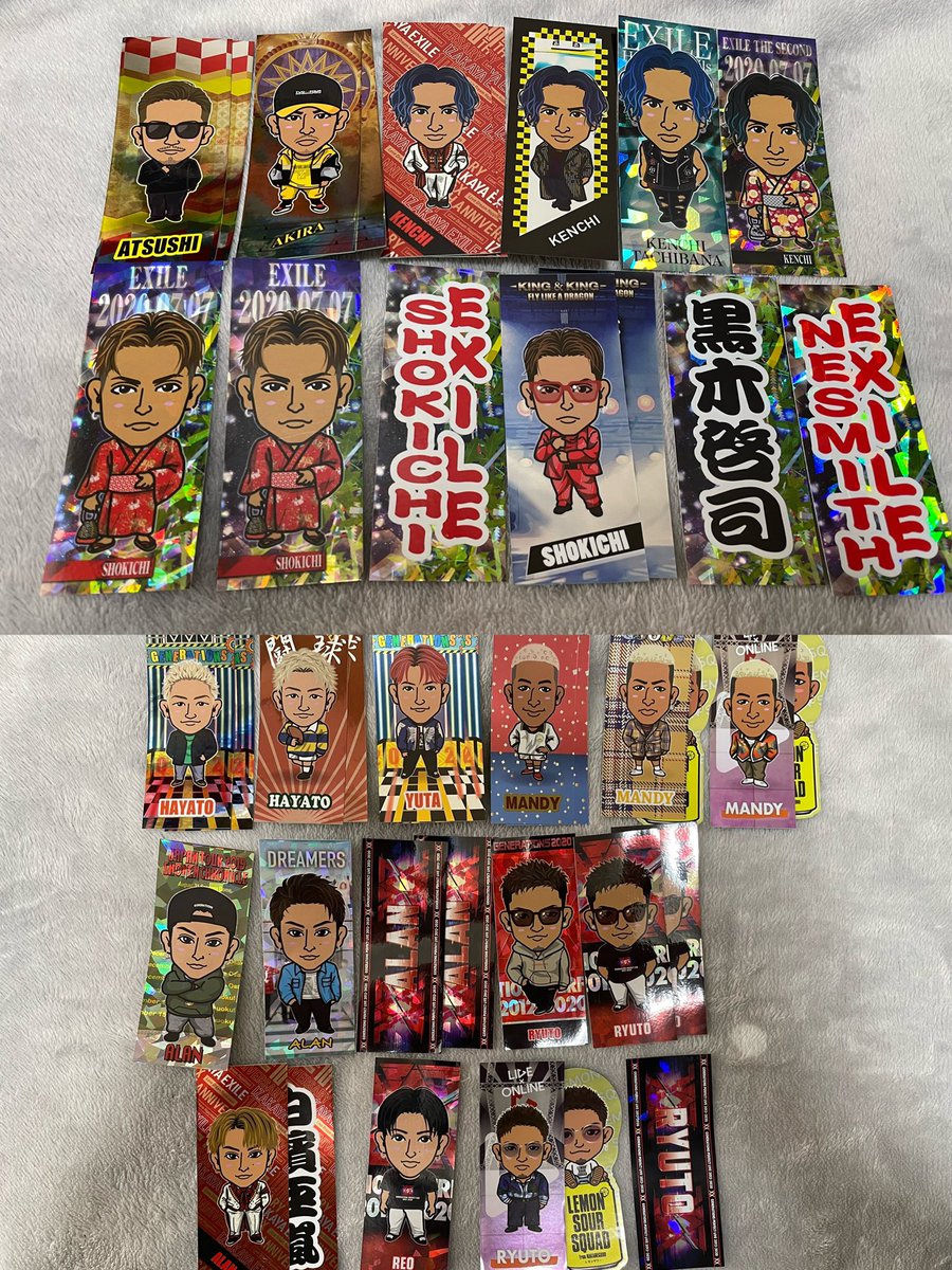 goods_exge's tweet photo. トラステ  千社札  交換 買取

譲>画像のもの

求>白濱亜嵐関連 BD 

手持ちを減らしたいので買取優先です。
買取の場合はメルカリ・ラクマ対応！
まとめて交換、条件のいい方優先します。
物によっては複数対1可能なものあります。
交換可能な方はRT後リプお願い致します🙇🏻‍♀️ https://t.co/VvGiDRgAT8