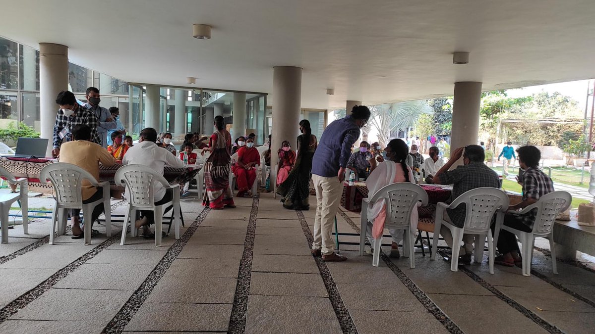 For_IT's tweet photo. Free Medical Camp we are organizing  along with @SwechaFSMI @sundarayya Vignana Kendram - Gachibowli and @CARE and Career Charities started now at SVK Gachibowli campus. #FreeMedicalCamp 
#forit https://t.co/tWevDip0UU