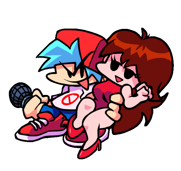 FNFChallengeBot's tweet photo. Boyfriend and Girlfriend defeated HD Boyfriend in a rap battle! https://t.co/wHOx6JjWQa