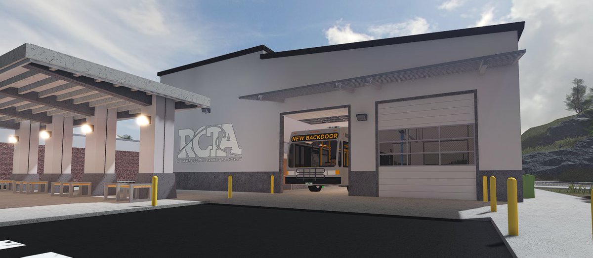 To help make our transit services more efficient, recently the RCTA depot got a new upgrade! We installed new garage doors facing the bus terminal. 

This will make it much easier for our vehicles to exit the building and get where they need to be.
