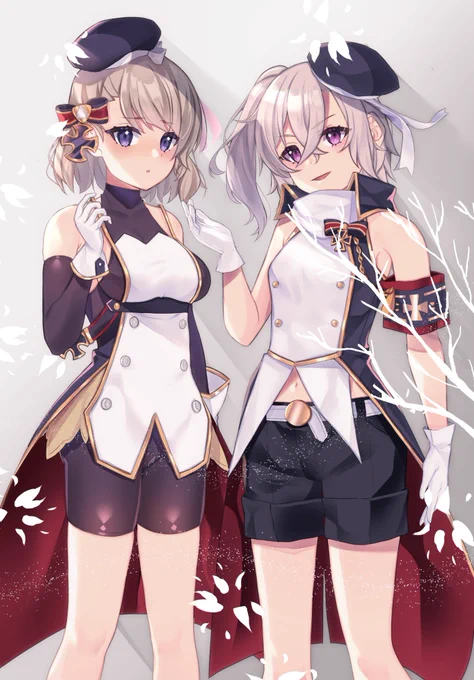 ニーミちゃんとレーベ様!

#アズールレーン #アズレン 