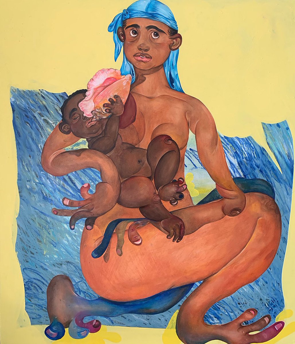 LumireMoodboard's tweet photo. Paintings by Bony Ramirez https://t.co/KrxMLP6P4a