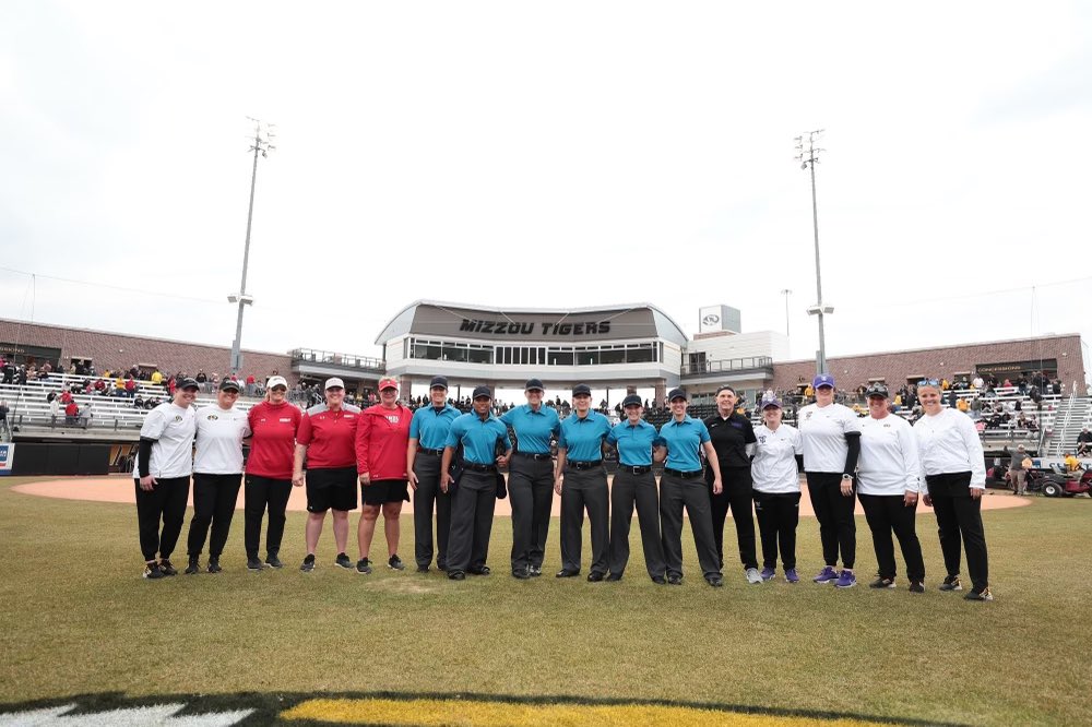 CoachLarissaA's tweet photo. Title IX gave women opportunities.

This weekend we hosted a tournament with Bradley and St. Thomas. 

Our entire 6 person umpire crew was all female, all 3 coaching staffs are all female.

Without Title IX, this wouldn’t be possible #OwnIt @BillieJeanKing https://t.co/CKEnlGVsFE