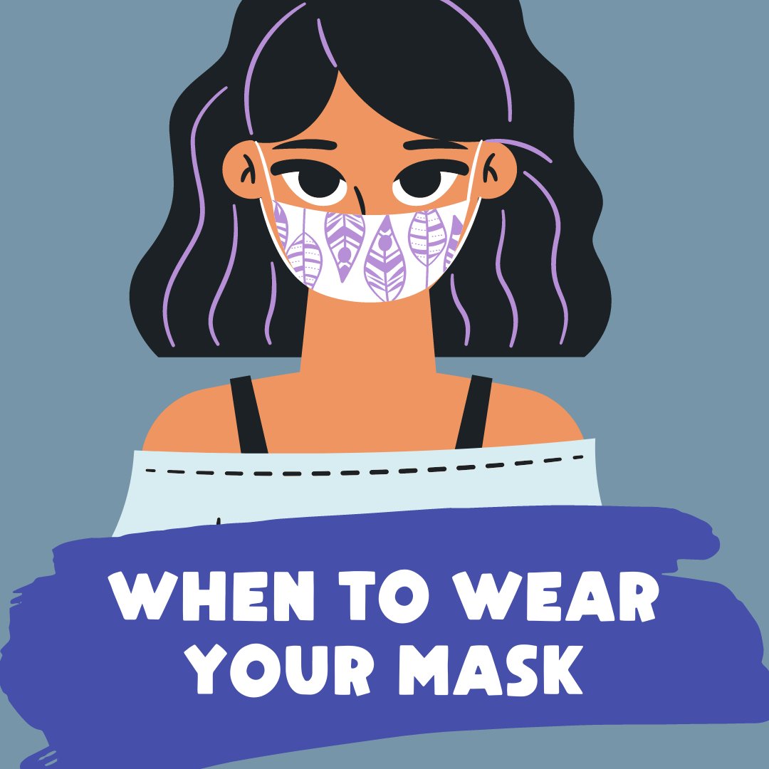 Masks must be worn: 

◼️ when on public transport, in taxis and rideshare, on planes, and indoors at an airport 
 
◼️ when visiting hospitals and indoor care facilities