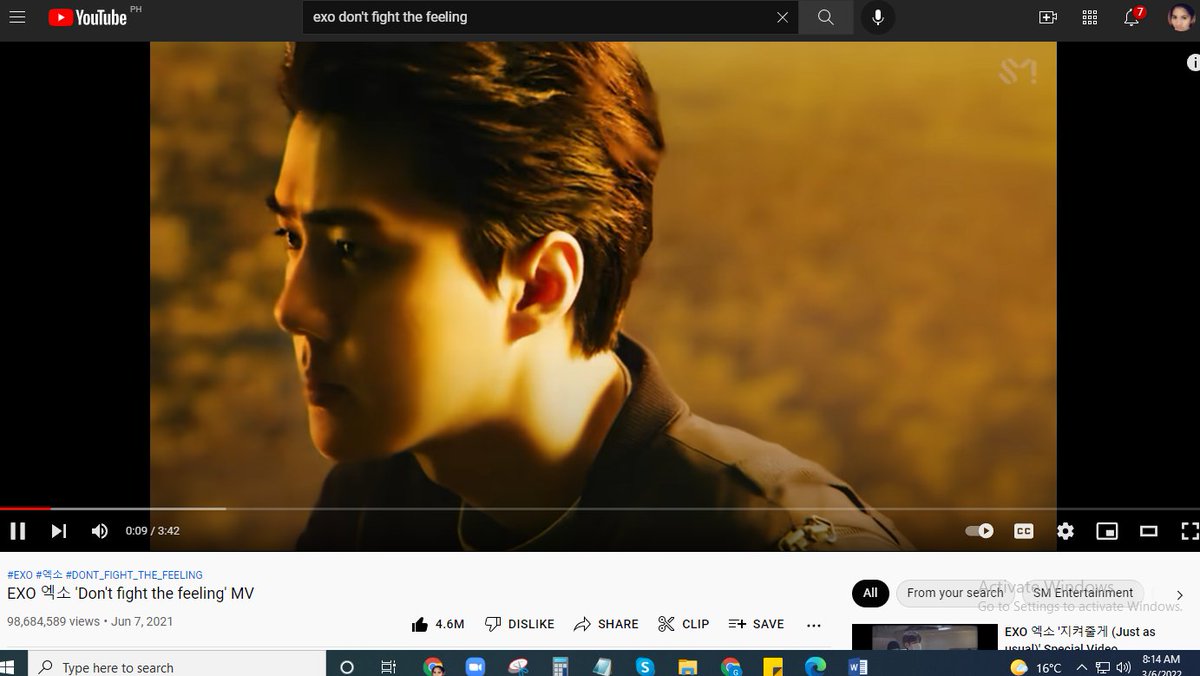 Ms_93er's tweet photo. DAY 34 of Streaming party #TEAMDFTF
DON'T FIGHT THE FEELING TO STREAM!
#DFTFROADTO100M
#EXOAnniversaryStreamingParty
#EXO10thto100M
#EXO
#μμ
@weareoneEXO https://t.co/FZbY1HaYPg
