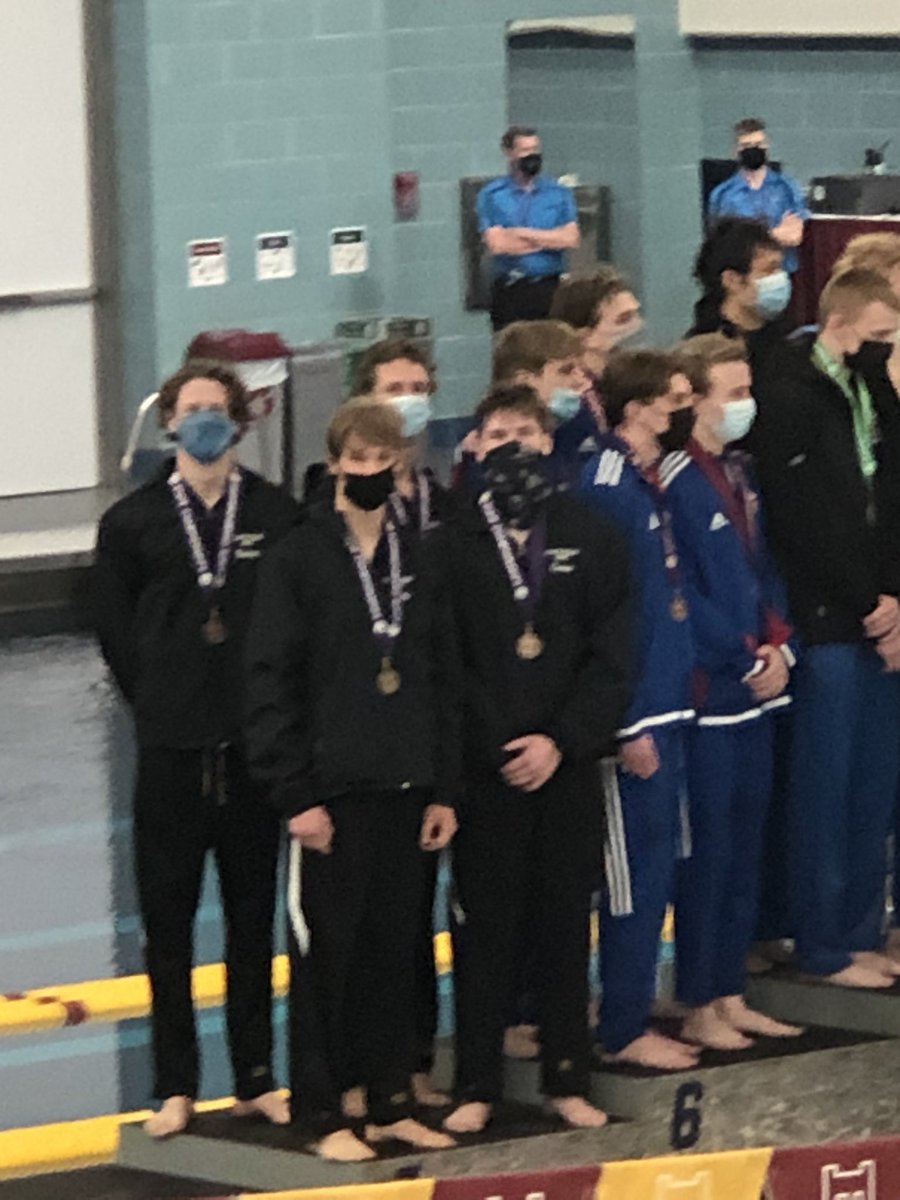7th best in state for the 200 medley relay of Becker, Dehnke, Currie, and Bretz 🔥🔥🔥