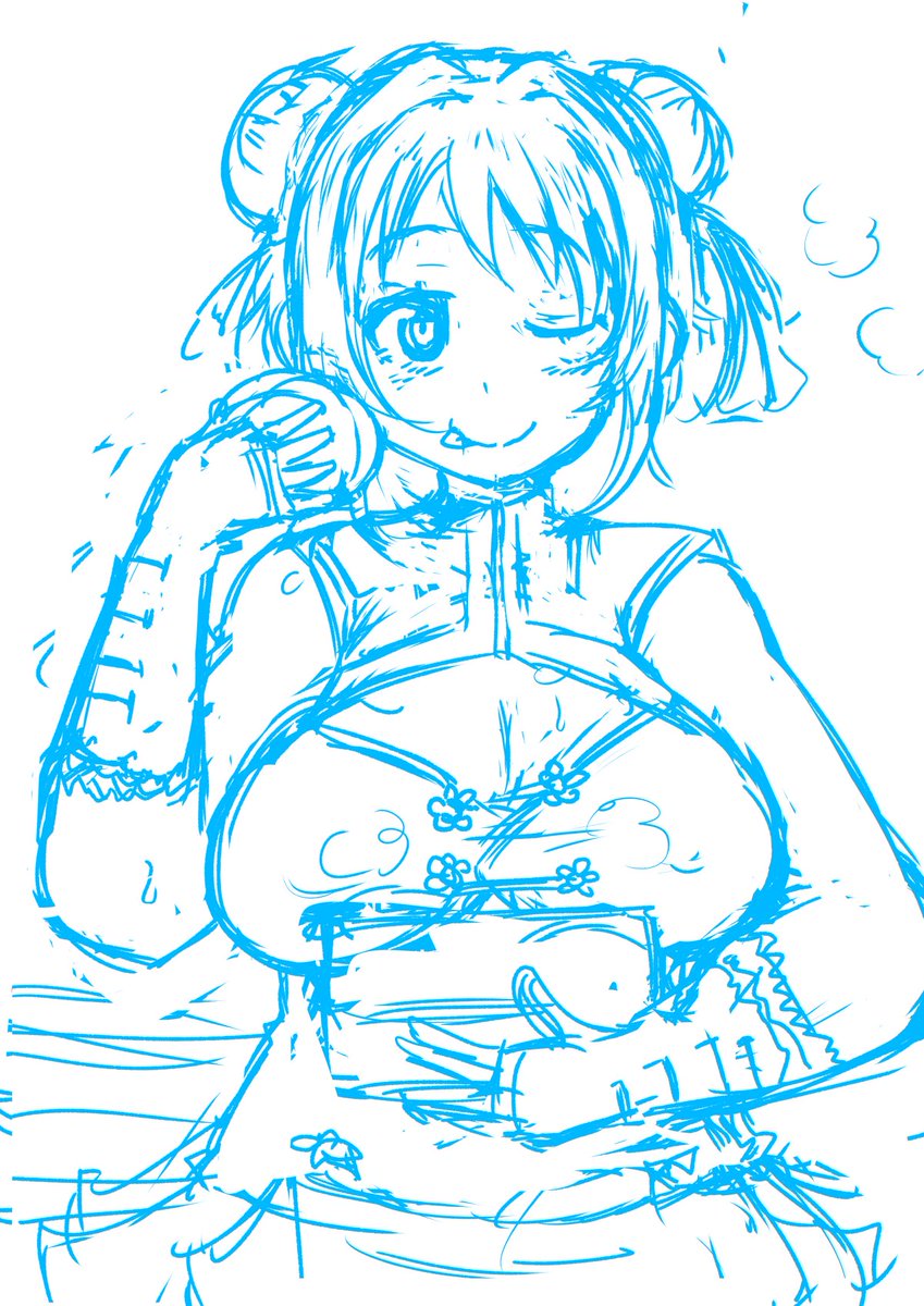 没にしたかなこのラフ 