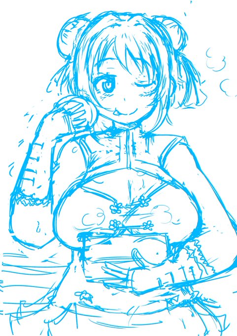 没にしたかなこのラフ 