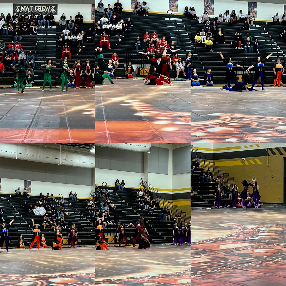 MissAWorldHist's tweet photo. Great job Winter Guard!!! #QueensOfTheThrone #RamFam #RamPride @jmramband https://t.co/uxx1d0us3s